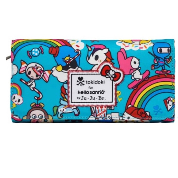JuJuBe x tokidoki for Hello Sanrio Trifold Wallet - Picture 2 of 7